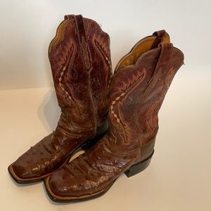 Lucchese Ostrich Boots